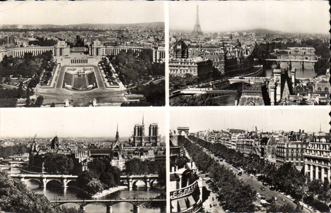 Souvenir of Paris - CPA