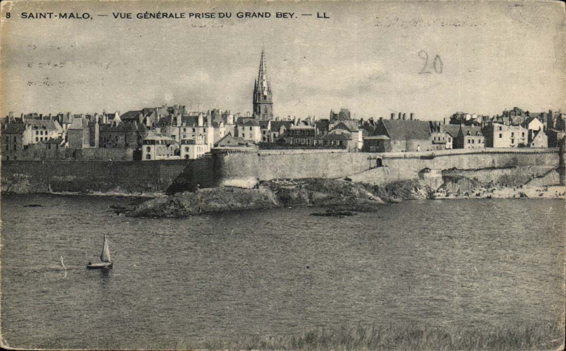 saint Malo - Vue General Prise du Grand Rey - CPA