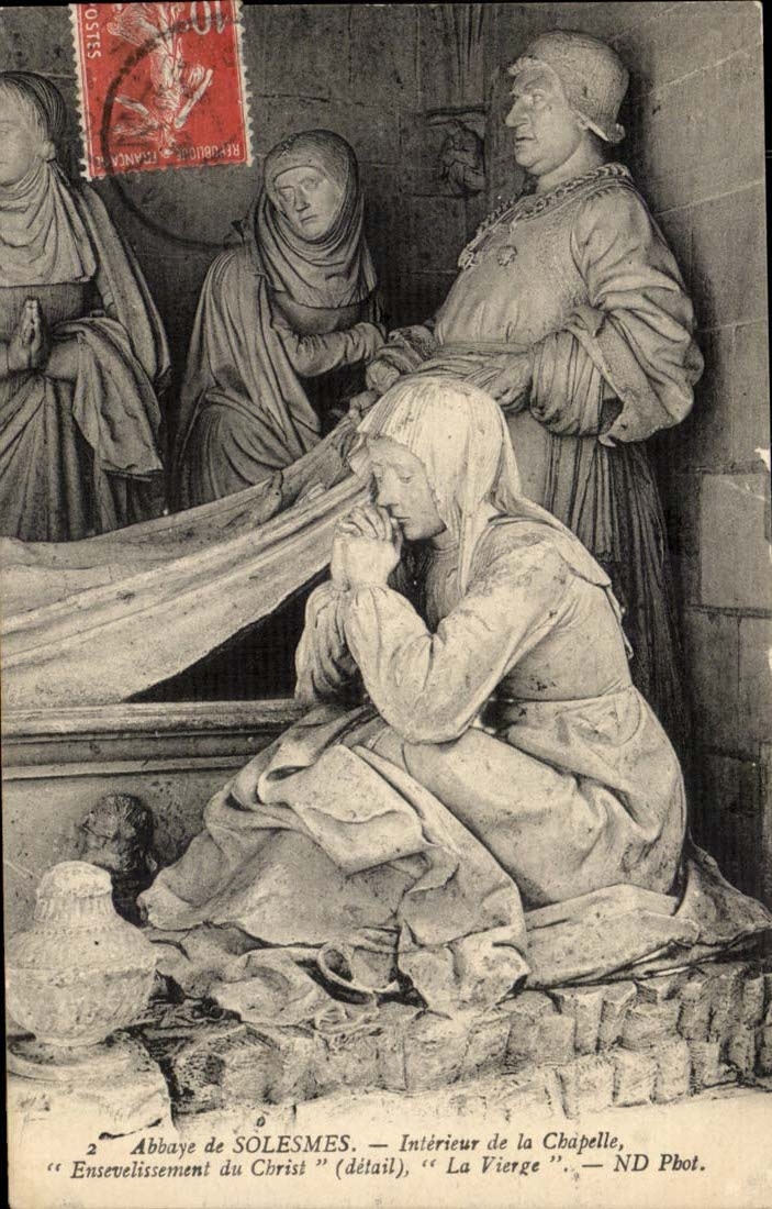 Solesmes - Abbey - Interior of the Vault the Virgin - CPA