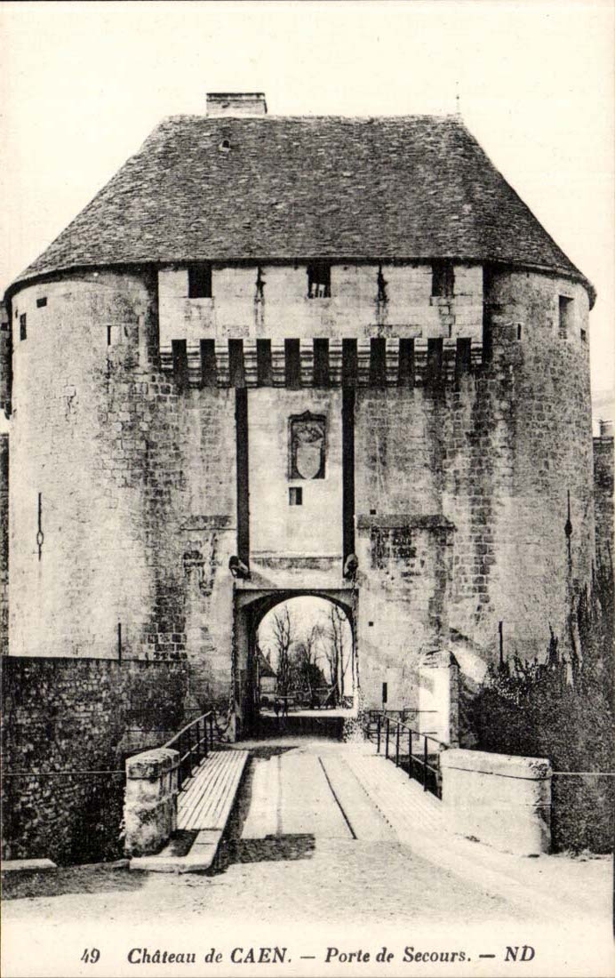 Caen - Gatter der Hilfe - CPA