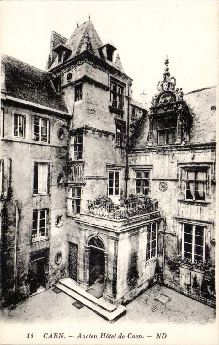 Caen - altes Hotel von Caen - CPA