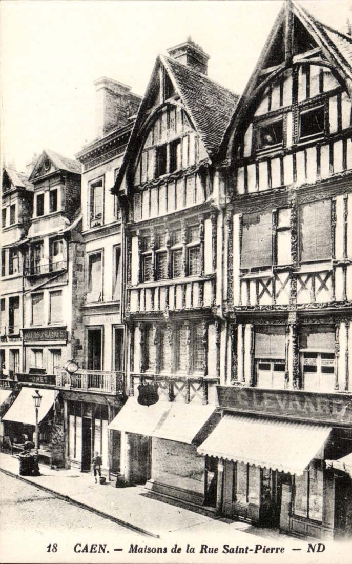Caen - Haus der Strassen-Str Pierre - Clevard - CPA