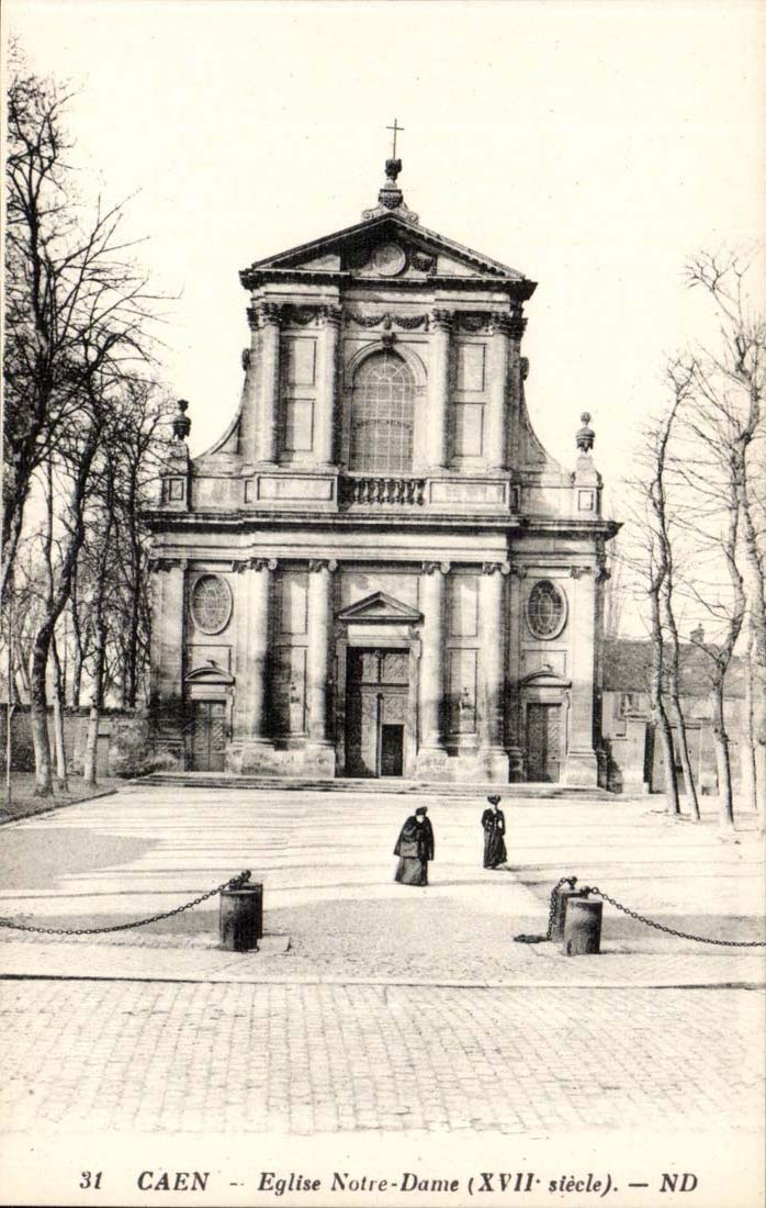 Caen - Notre Dame-Kirche - CPA