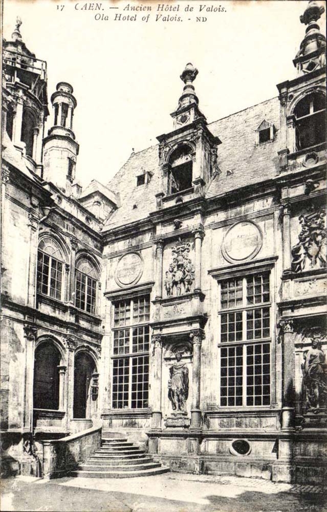 Caen - altes Hotel von Valois CPA