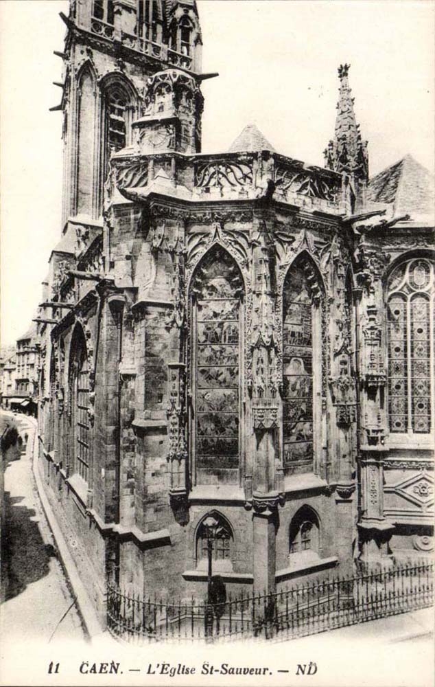 Caen - Church St Saver - CPA