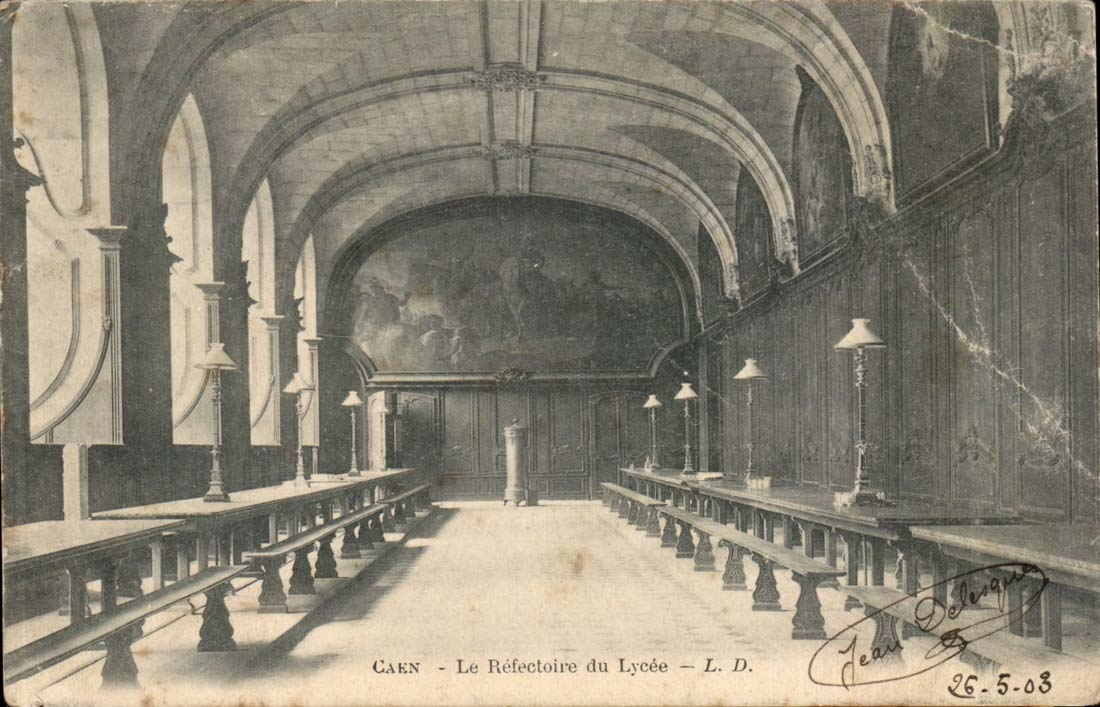 Caen - das Refektorium der Hochschule CPA