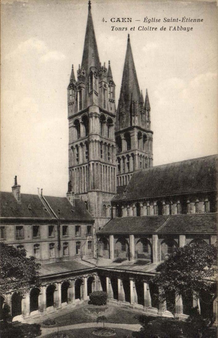 Caen - Church St Etienne - CPA