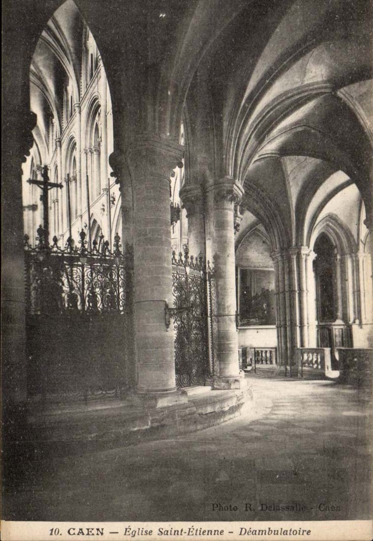 Caen - Church Saint Etienne - CPA