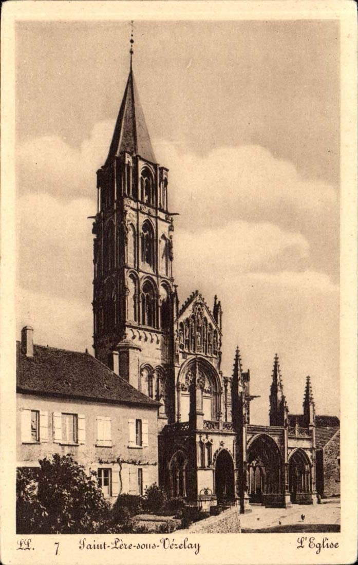 Saint Lere under Vezelay - the Church - CPA