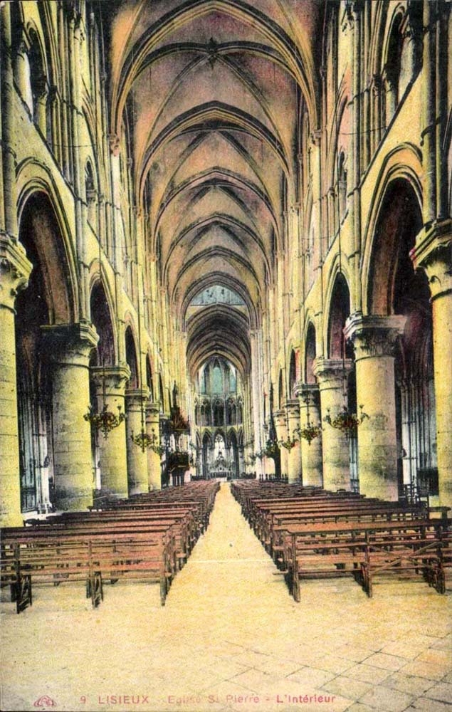 Lisieux - Church St Pierre CPA