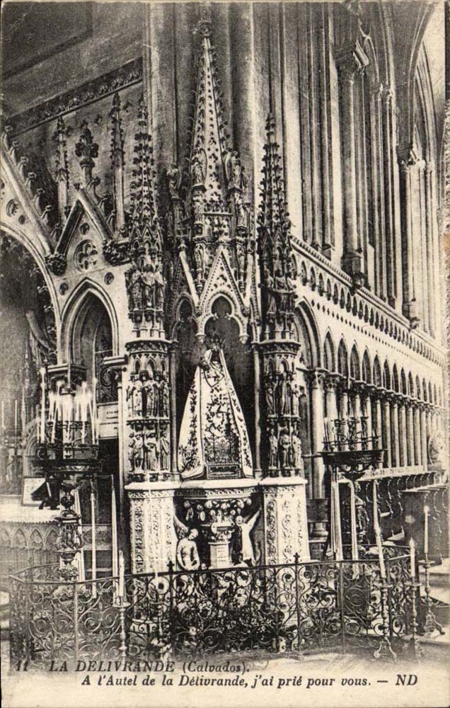 Delivrande - with the Furnace bridge of Delivrande I have request for you CPA