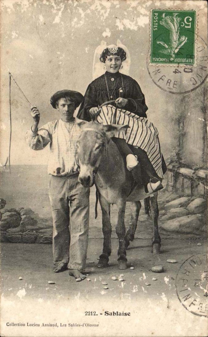 Sablaise - Ass - donkey CPA