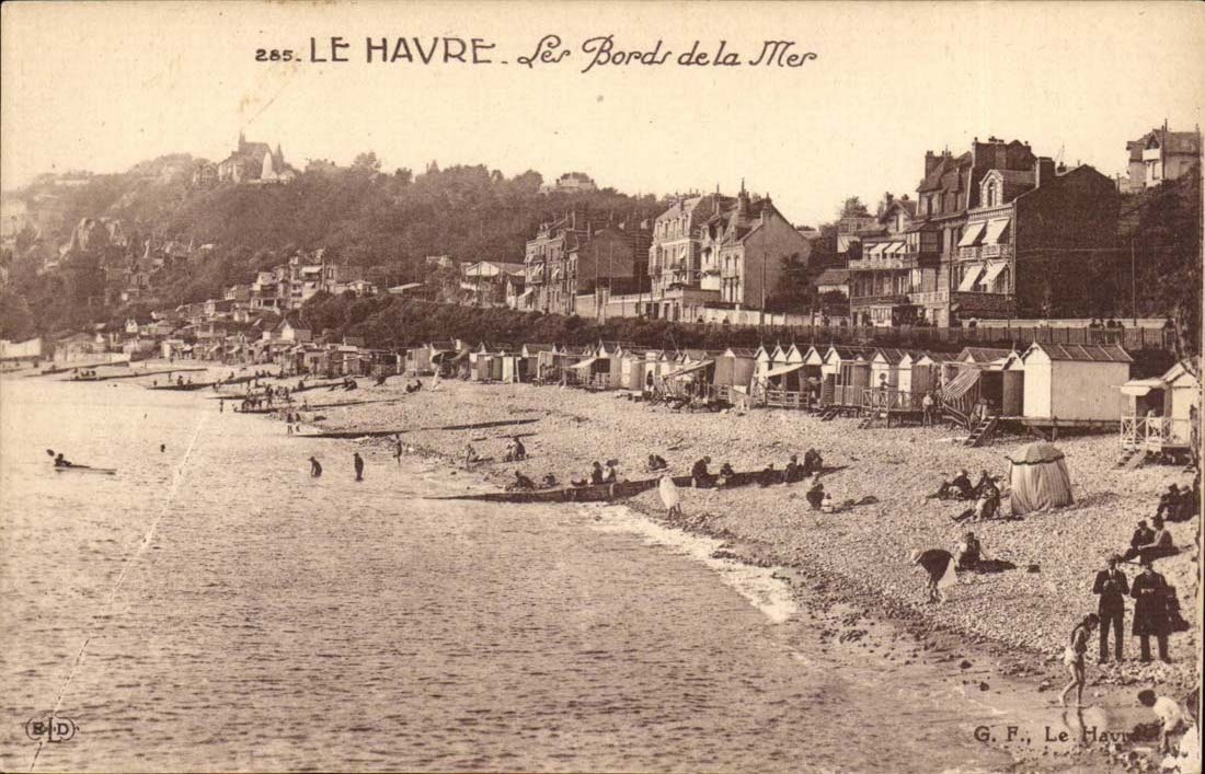 Le Havre - Les Bords de la Mer - CPA