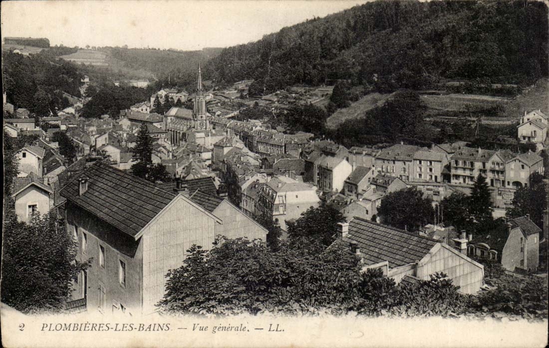 Plombieres les Bains View - CPA
