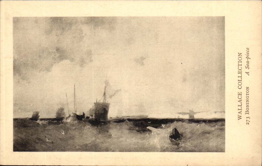 Die wallace-Ansammlung - Bonington - Seestuck haben - CPA