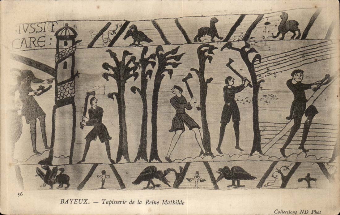 Bayeux Tapestry of the Mathilde Queen - CPA
