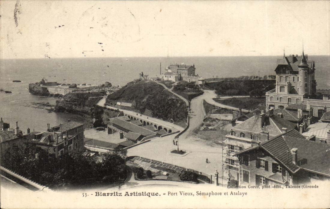 Biarritz Artistique - Port Vieux Semaphore et Atalaye - CPA 