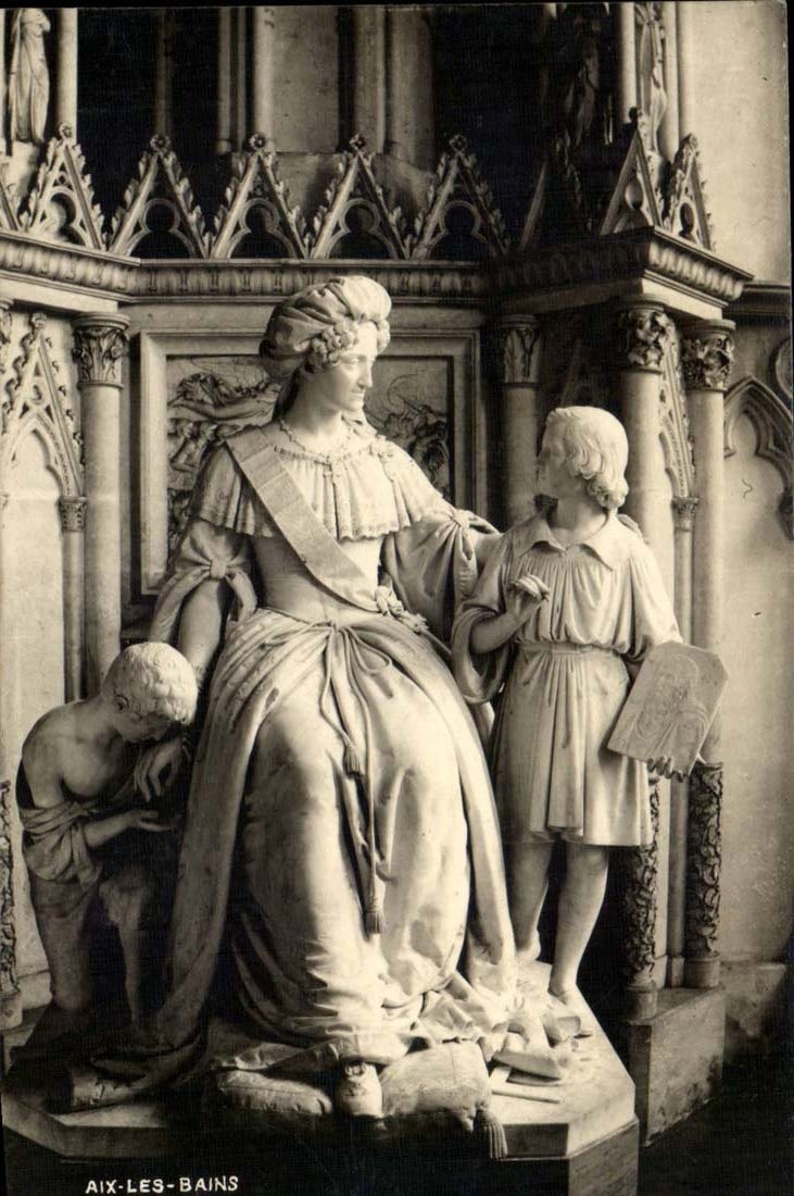 Aix baths - Abbey of Hautecombe - Marie Christine - CPA