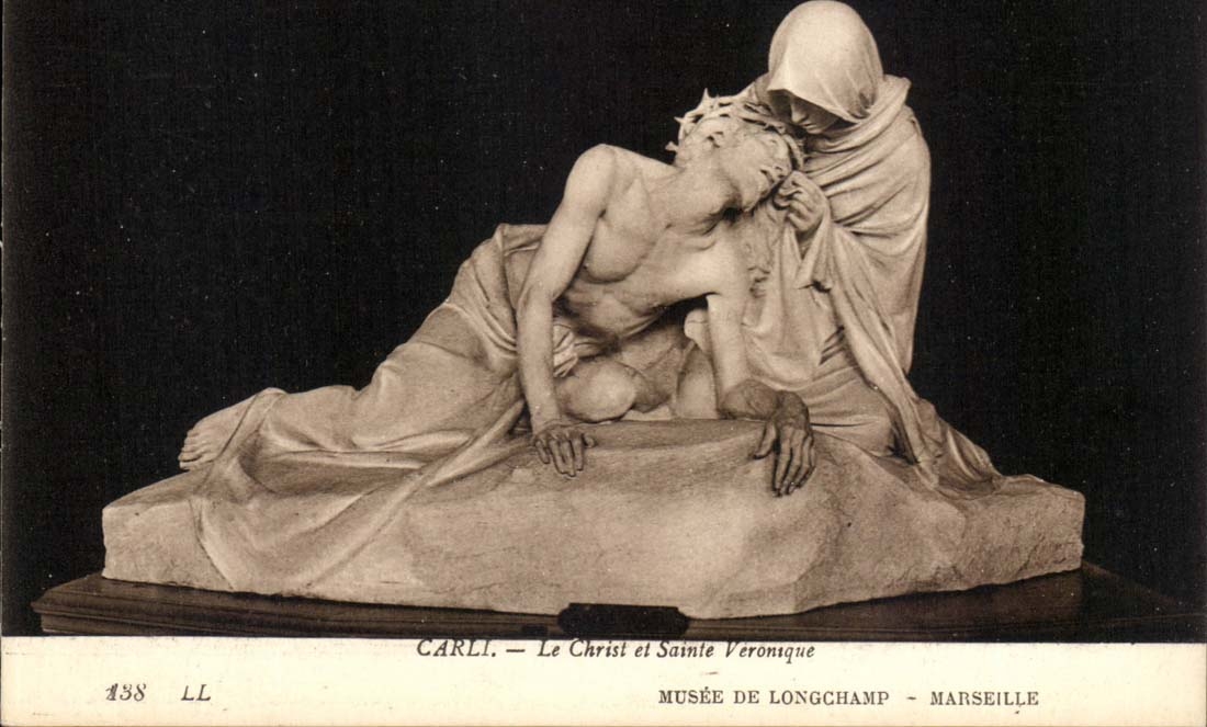 Carl - Christ and Sainte Veronique Museum of Longchamp Marseilles - CPA