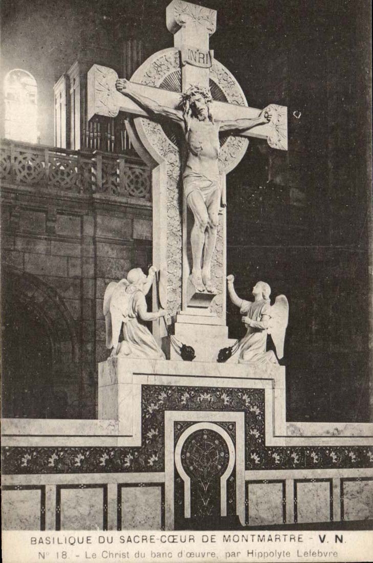 Paris 18 - Montmatre - Sacring Heart - Christ - CPA