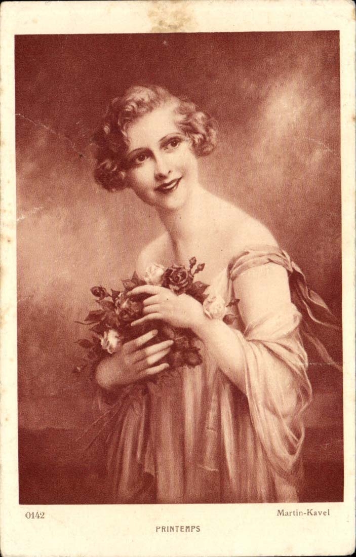 Fantasy - Woman - Spring - Pinks CPA