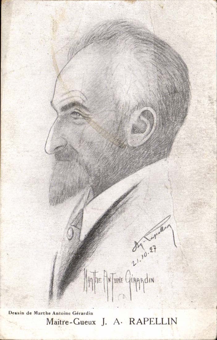 Maitre Gueux J A rappelin - CPA 