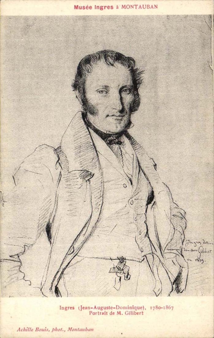 Montauban - Musee Ingres Portrait de M M Gilibert - CPA 