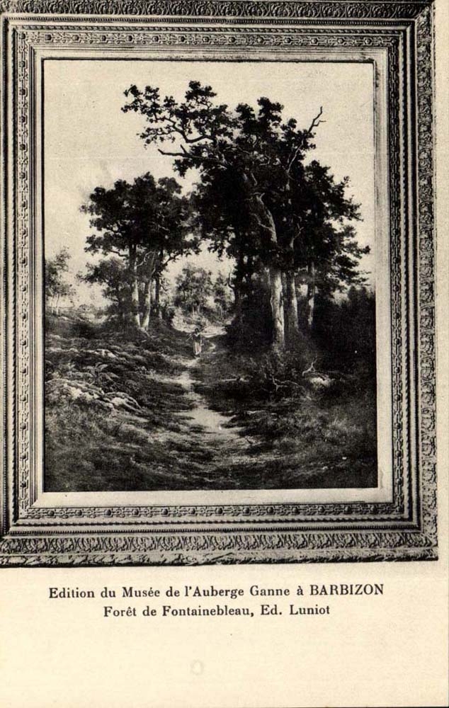 Edition de Musee de l'Auberge Ganne a Barbizon Foret de Fontainbleau - CPA 