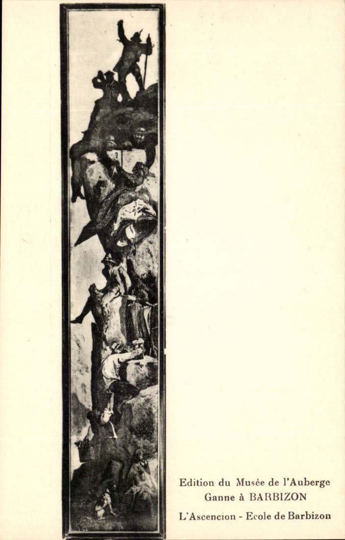 Edition de Musee de l'Auberge Ganne a Barbizon L'Ascension Ecole de Barbizon - CPA