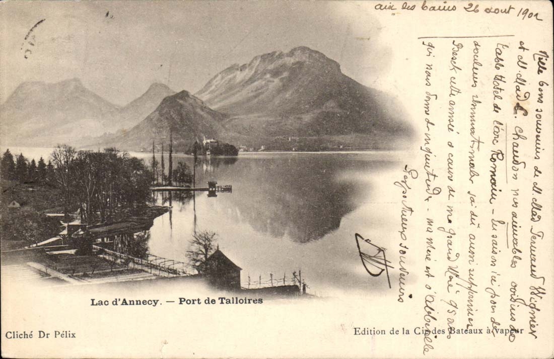 Annecy Lake - Port of Talloires CPA