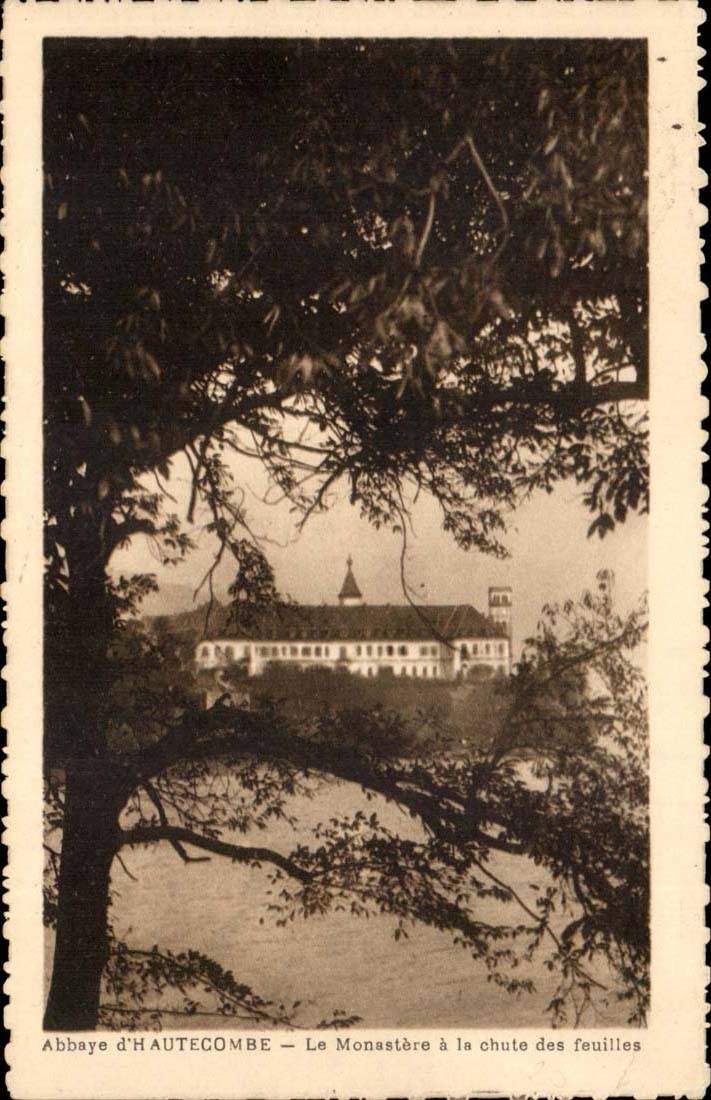 Abbey of Hautecombe - Monaster with the fall of sheets CPA