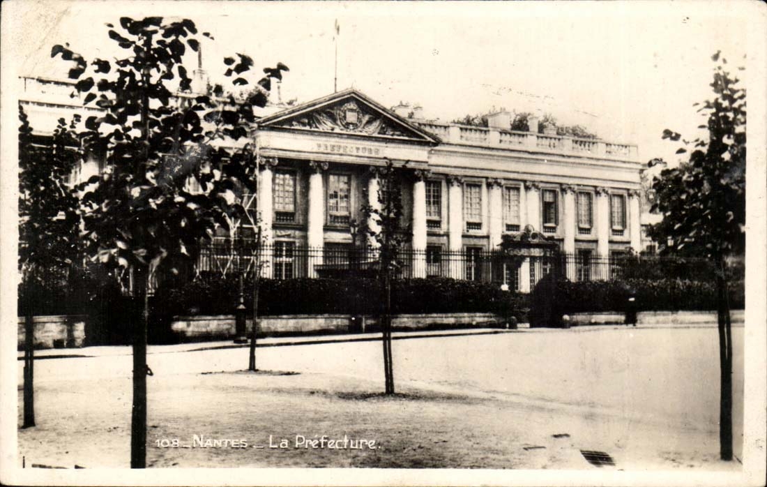 Nantes - Prefecture - CPA