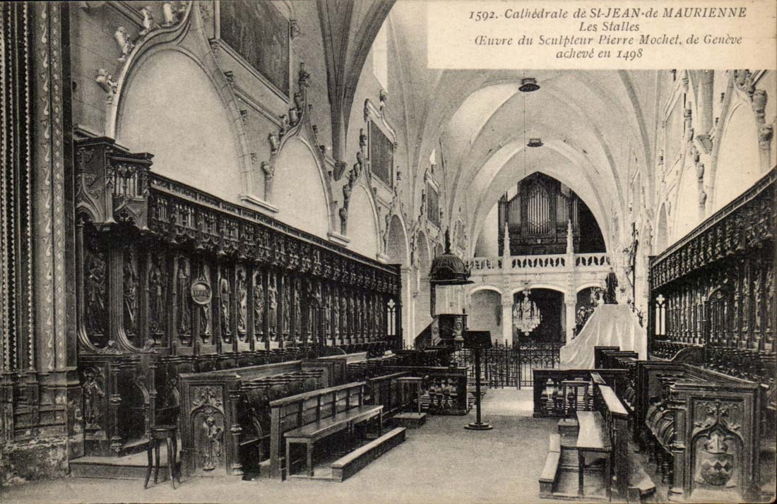 Cathedral of St Jean de Maurienne - CPA
