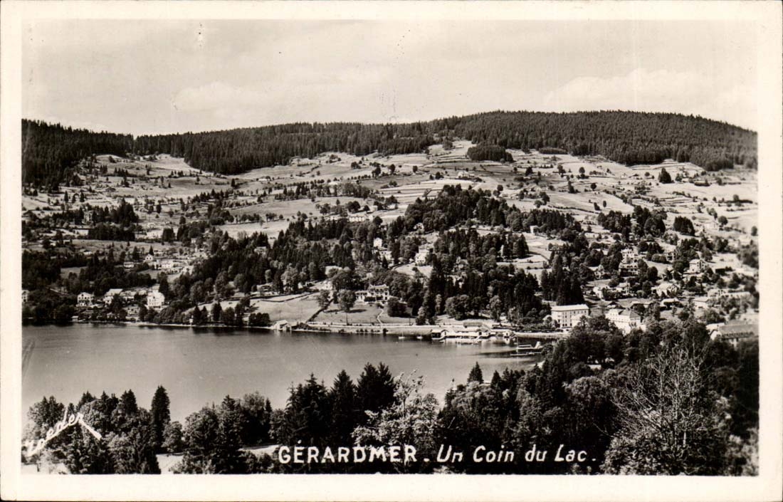 Gerardmer - a Corner of the lake - CPA