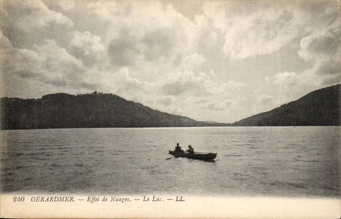 Gerardmer - a Corner of the lake Effect Clouds - CPA