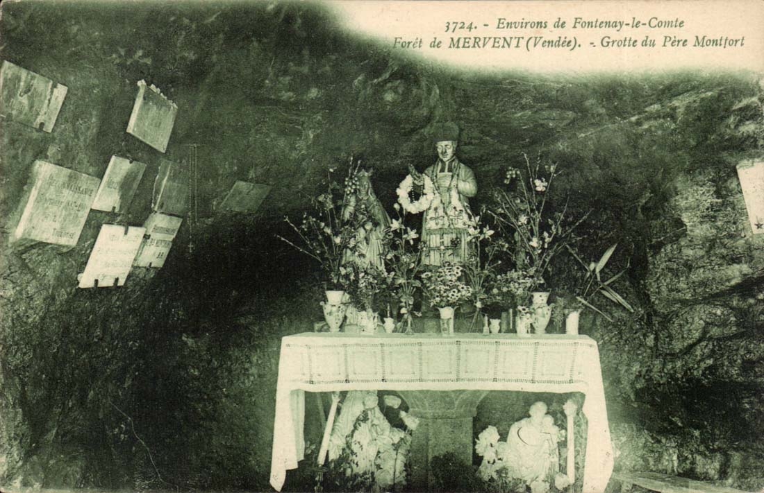 Das Bohrgerat von Mervent - Hohle der Vater Montfort Umlagerungen von Fontenay der Zahlimpuls - CPA