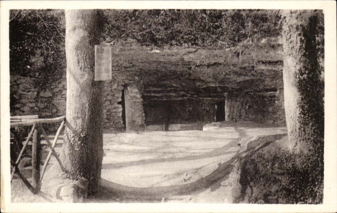 Arcy On Cure - Entrance of the Caves - CPA