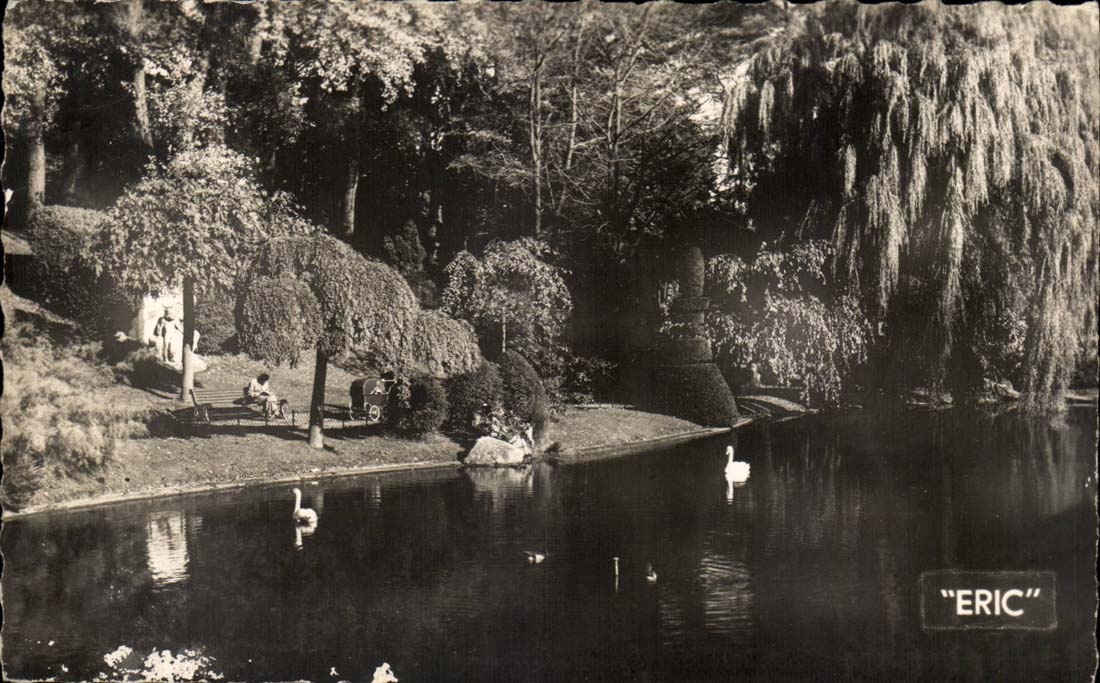 Valenciennes - the Garden of Rhnelle - CPA