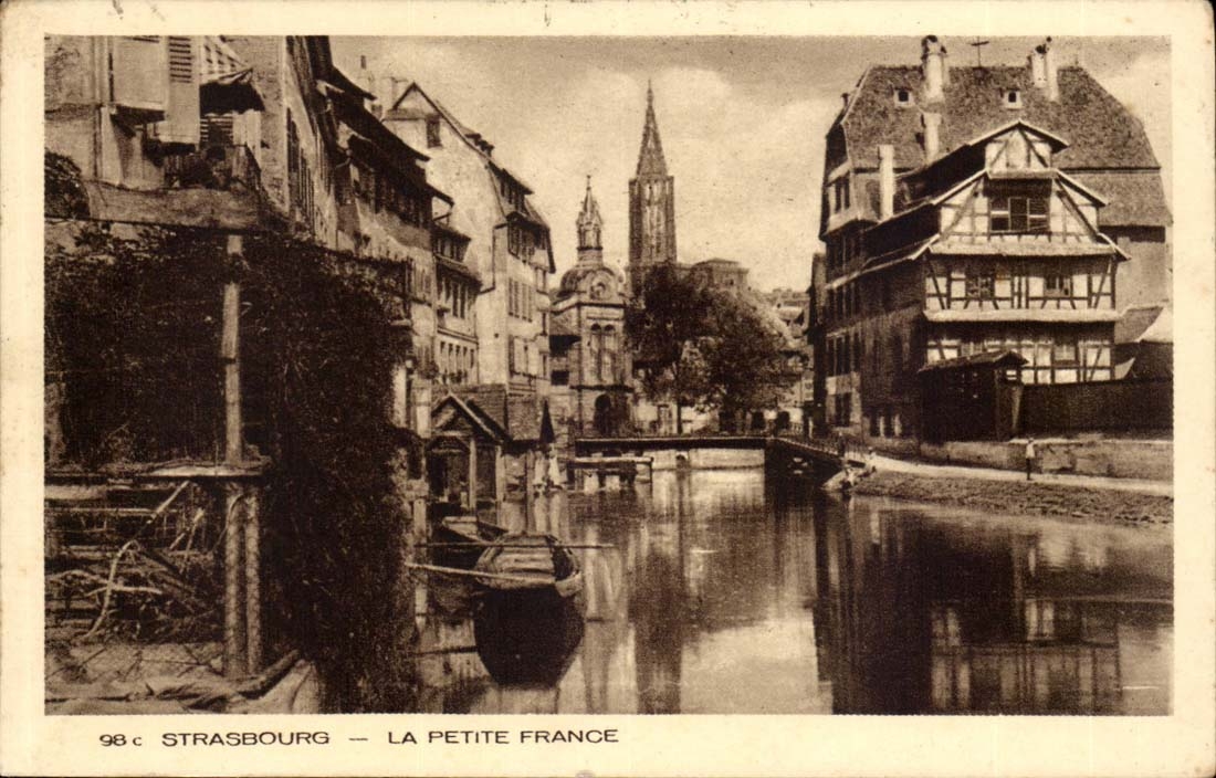 Strassburg - Strasbourg - Small France CPA