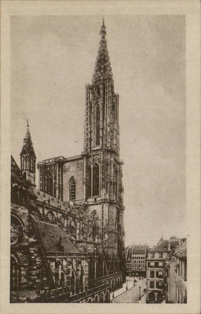 Strassburg - Strasbourg - cathedral CPA