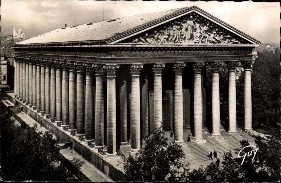 Paris - 8 - the Madeleine - CPA