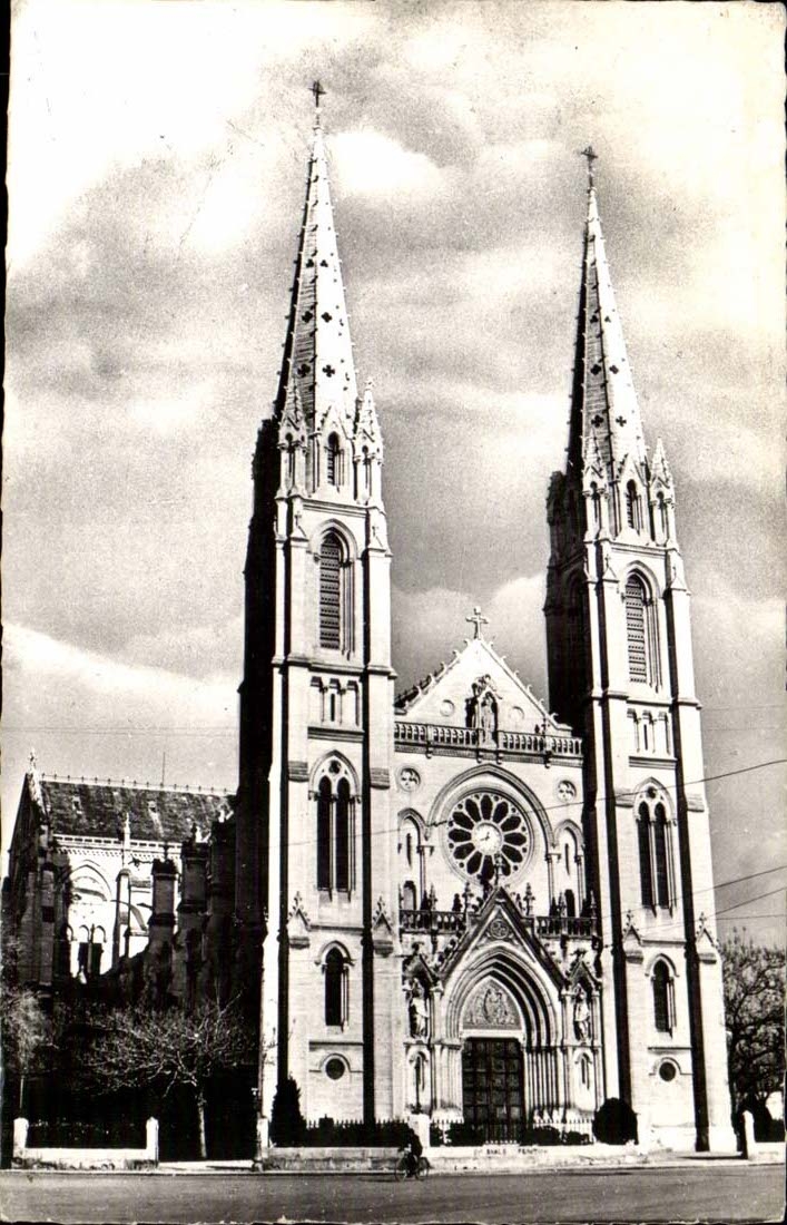 Nimes - die Kirche Saint Baudile - CPA