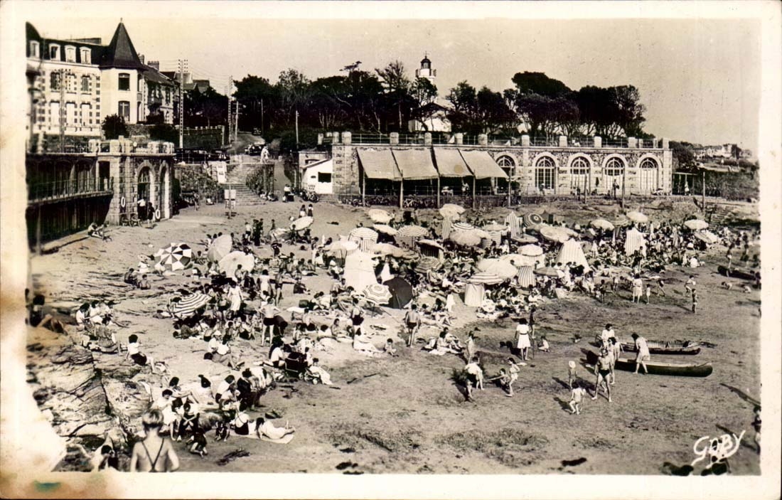 Pornic - Beach of Noeveillard - CPA