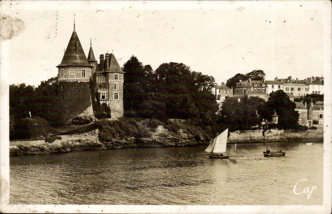 Pornic - the Castle - CPA