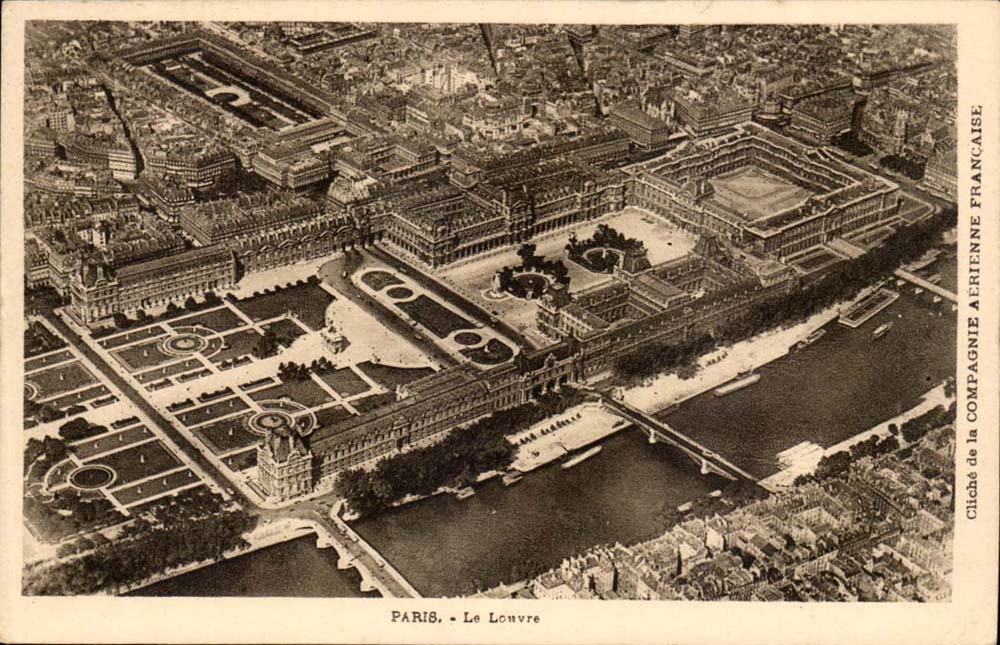 CPA Paris Le Louvre
