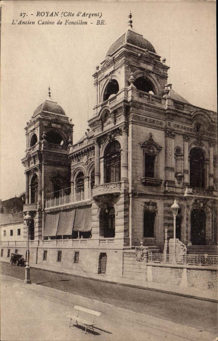 CPA Royan the old casino of Foucillon