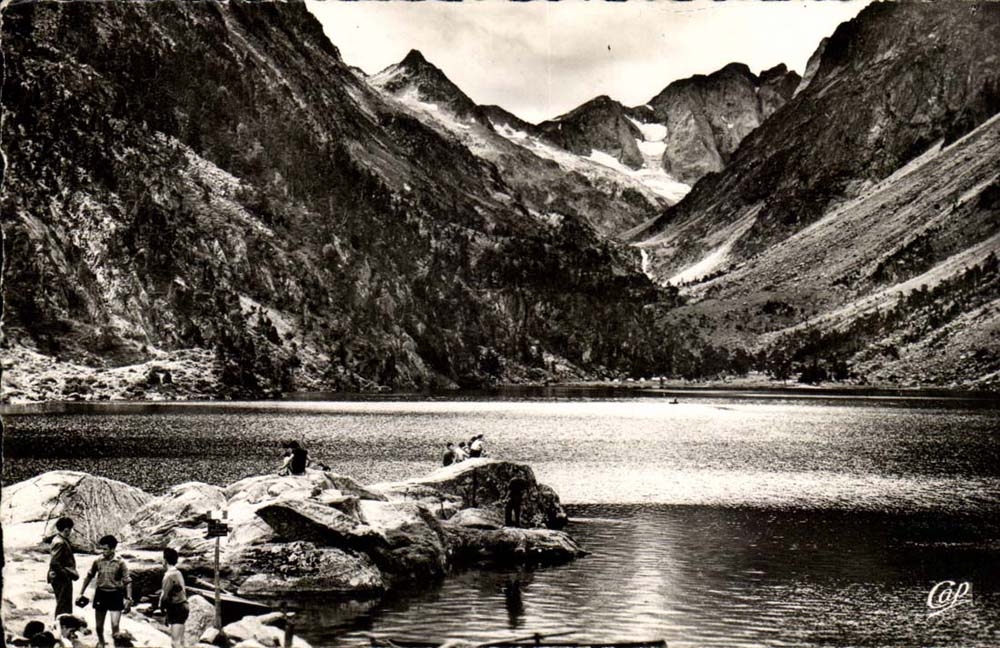Cauterets - der See der Gambe - CPA