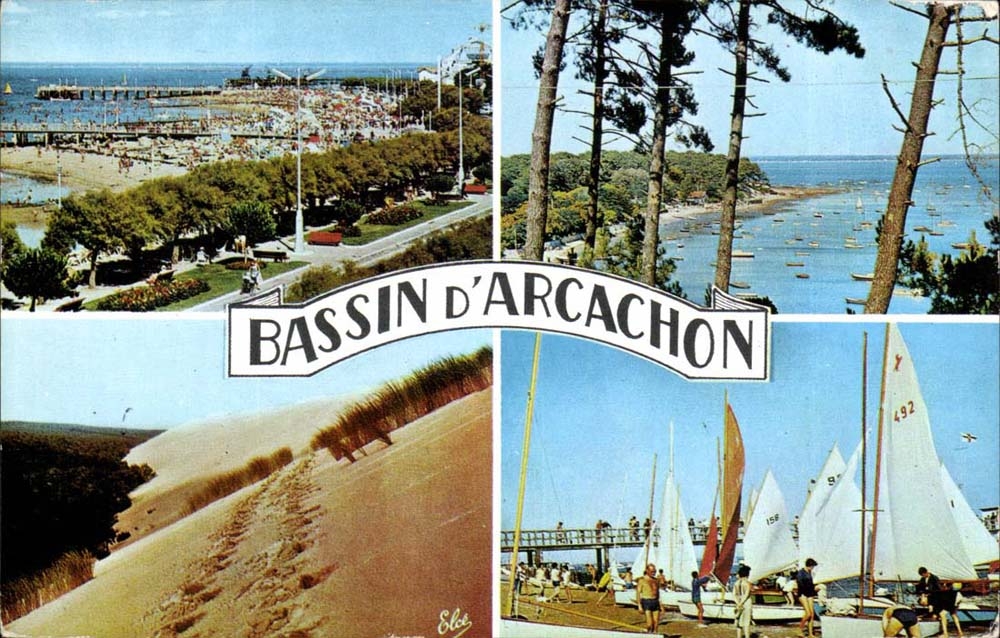 Arachon -Bassin - Souvenir - CPA 
