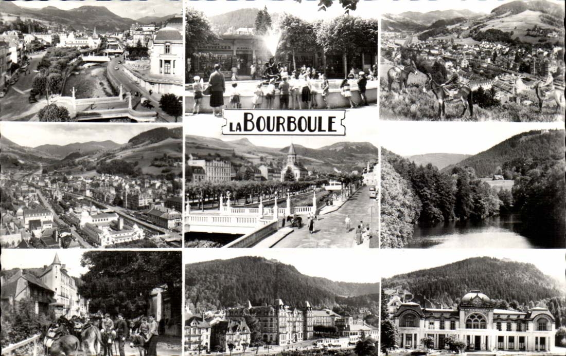 Bourboule - Souvenir - CPA