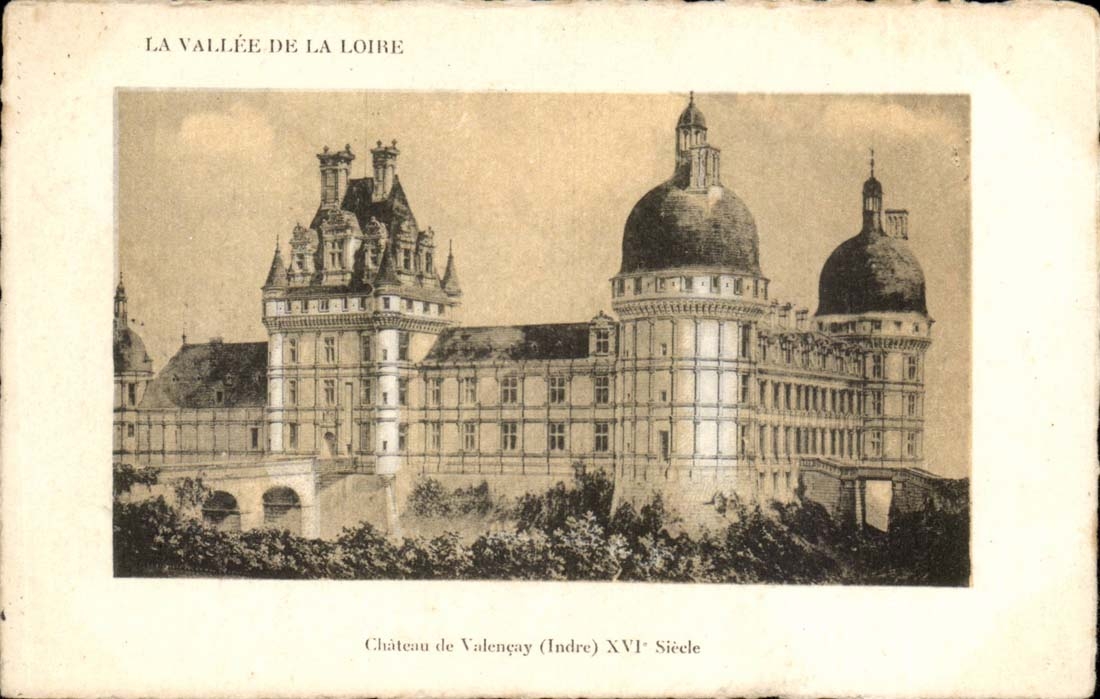 Schloss Valencoy XVI des Jahrhunderts - CPA